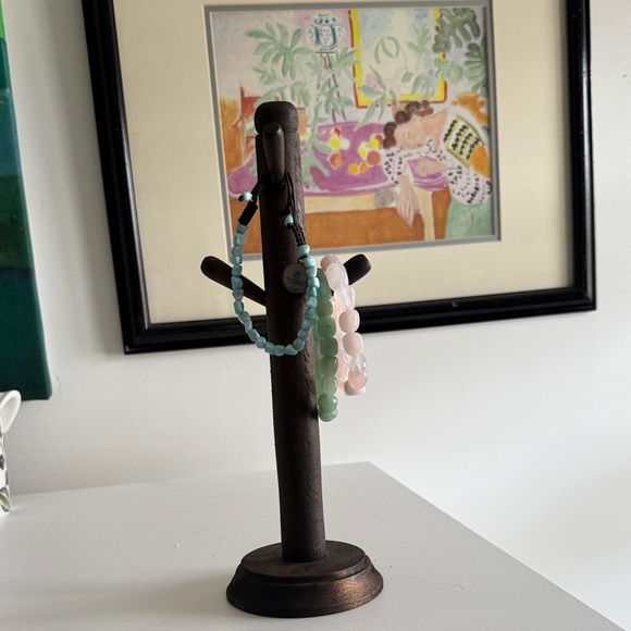 Wooden Small Mug Jewelry Tree Stand - Picture 6 of 7